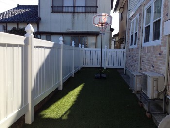 Cheap decorative pvc fence for home SP6x8-11378